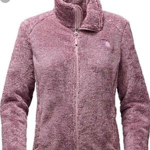 North face fleece full zip jacket